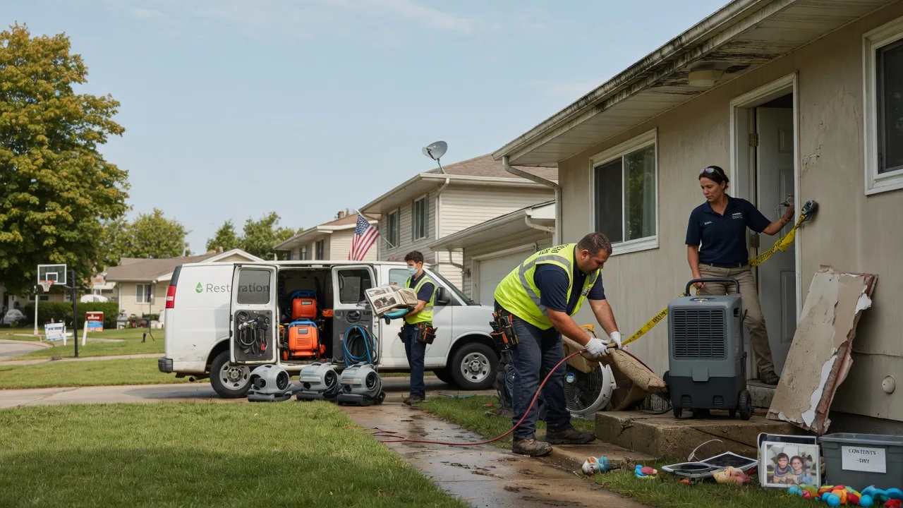 Water Damage Restoration in Millstadt, IL near me